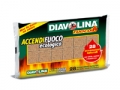 Diavolina Accendifuoco Ecologico 24 cubetti