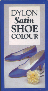 Dylon Tinte X Scarpe In Pelle Satin Shoe Colour - Royal Blu 20 ml.