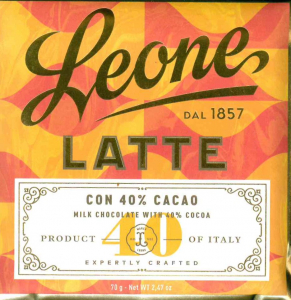 Leone Tavoletta Cioccolato Al Latte 70 g. 40% Cacao