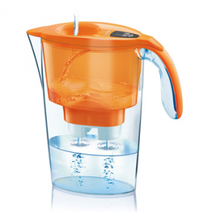 Laica Caraffa Filtrante J433H - Serie 3000 filtro BI-FLUX - Arancio