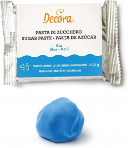 Decora Pasta di Zucchero 250 g. - BLU