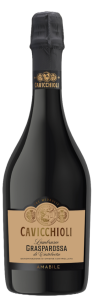 Cavicchioli Lambrusco Grasparossa di Castelvetro Amabile 75 cl. 8 vol.