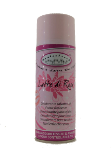 HygienFresh deodorante salvatessuti spray 400ml. - LATTE DI ROSA