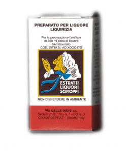 Via Delle Indie Preparato Per Liquore Liquirizia 20 ml.