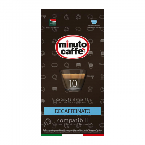 Minuto Caffe compatibili Nespresso© DECAFFEINATO 10 capsule