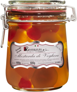 Barbieri Mostarda di Voghera 1000 g. VASO ERMETICO
