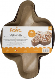 Forma In Carta COLOMBA 1000 g. 5 pezzi