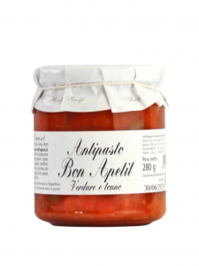 Antipasto Bon Apetit Verdure e Tonno 280 g. Riolfi Sapori