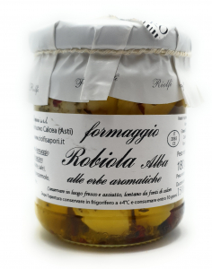 Robiola Alba Alle Erbe Aromatiche 180 g. Riolfi Sapori