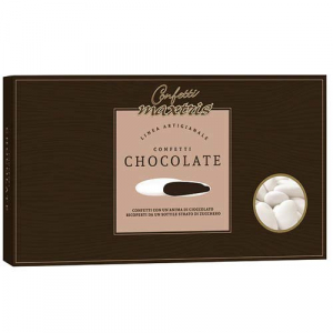 Confetti Maxtris Al Cioccolato 1 kg. BIANCHI