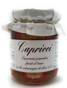 Capricci Peperoni Farciti Con Tonno 180 g. Riolfi Sapori