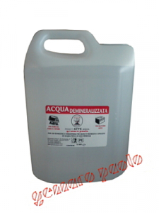 Acqua Demineralizzata 5 Lt