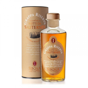 Sibona Grappa Riserva Botti SAUTERNES 50 cl. 44 vol.