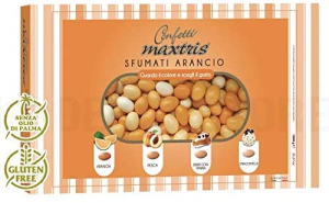 Confetti Maxtris CIOCCOMANDORLA Sfumati ARANCIONE 1 kg.