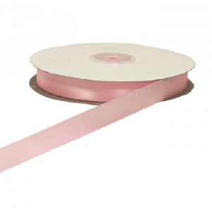 Nastro Doppio Raso ROSA mm 3 x 50 mt.