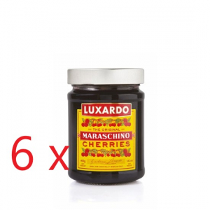 Luxardo Ciliegie candite allo sciroppo di marasca 6 x 400 g.