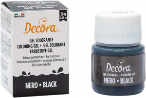 Decora Colorante Alimentare In Gel 28 Grammi - NERO