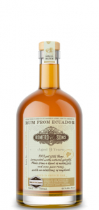 Romero & Sons Rum From Ecuador 9 Years Old 70 cl. 44 Vol.