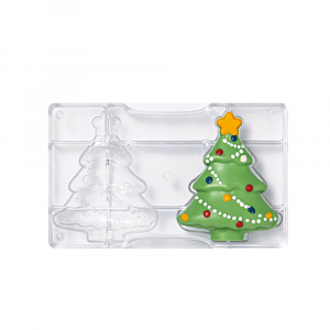 Stampo In Policarbonato - ALBERO DI NATALE 275X175X22 MM