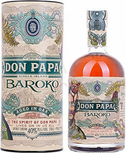 Don Papa BAROKO Rum 70 cl. 40 vol. ASTUCCIATO