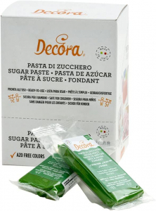 Decora Pasta di Zucchero 100 G. - VERDE FOGLIA