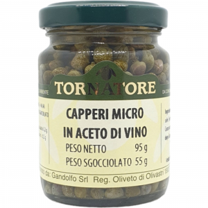 Tornatore Capperi In Aceto 55 g.