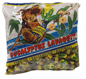 Lavagetti Caramelle Eucaliptus pacco da 1 kg.