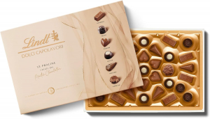 Lindt Scatola Dolci Capolavori 337 g. 35 Praline Latte