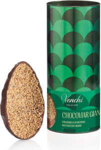 Venchi Uovo Chocoviar Gianduja 330 g. Cilindro In Metallo