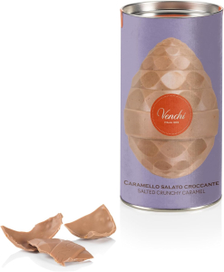 Venchi Uovo Cilindro Caramello Salato Croccante 150 g.