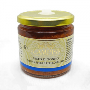 Campisi Pesto di Tonno con Capperi e Peperoncino 190 g.