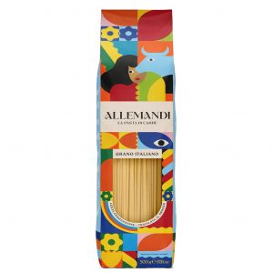 Allemandi 500 g. Spaghetti di semola di grano duro italiano sacchetto