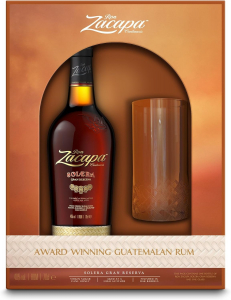 Zacapa Centenario Solera Gran Reserva 70 cl. 40 vol. + Bicchiere