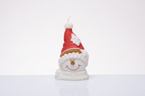 Babbomatto CANDELA PUPAZZO DI NEVE H10
