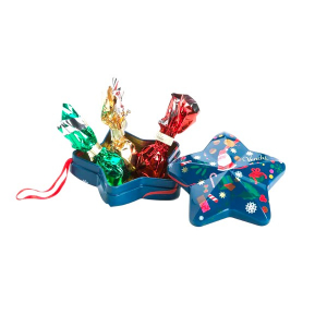 Venchi Scatola Latta regalo Stella senza cioccolatini