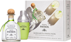 PATRÓN Silver Premium Tequila 70 cl.  40 Vol. CONFEZIONE REGALO