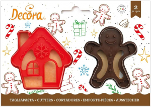 Tagliapasta Natale Kit 2 pz - GINGERMAN & HOUSE