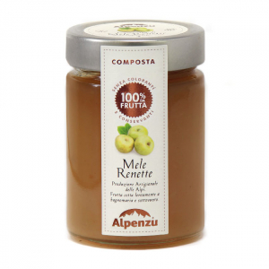 Alpenzu Composta 100% frutta Mele Renette 350 g.
