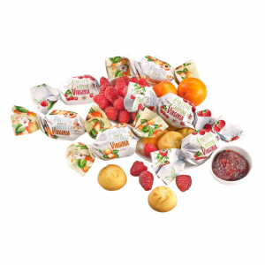 Virginia Dolcetti Frolle ripiene  Albicocca / Lampone 500 g.