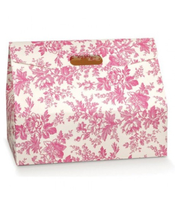 Scatola Baulotto Toile Fuxia 33,5x23x5x25 cm