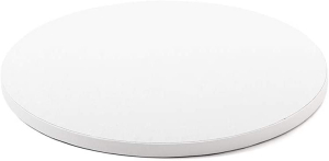 Decora Cake Board BIANCO rotondo 45 cm. diam. altezza 1,2 cm