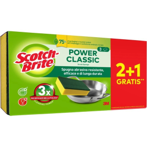 Scotch-Brite® Strofinetto + Spugna Classic 2+1 pz.