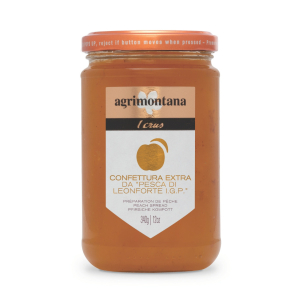Agrimontana Confettura di Pesca di Leonforte "I Crus" 340 g.