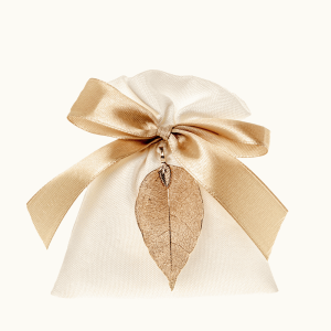 Sacchetto FOGLIA BAG ORO cm 10x12 set da 12 pezzi C2714