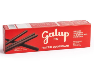 Galup Grissini Ricoperti di Cioccolato Fondente 150 g.