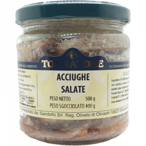 Tornatore Acciughe Salate 500 g.