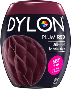 Dylon Tinte X Tessuti Lavatrice - 51 PLUM RED POD