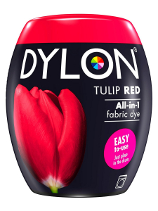Dylon Tinte X Tessuti Lavatrice - 36 TULIP RED POD