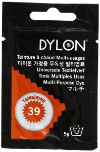 Dylon Tinte per Tessuti Cialdina Multi Purpose Dye - 39 TANGERINE
