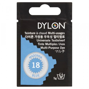 Dylon Tinte per Tessuti Cialdina Multi Purpose Dye - 18 MADONNA BLUE